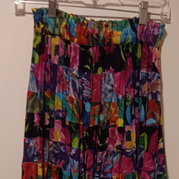 Vintage Sashi Midi Skirt made in India Womens S Long Soft and Flowy Colorful - Picture 5 of 6